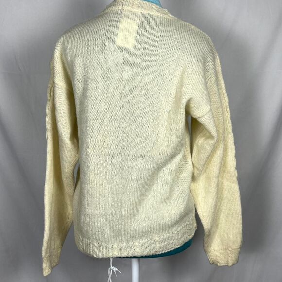 Rare Vintage Woolrich Woman 100% Wool Kitty Cat Sweater (Size S) - Picture 3 of 8